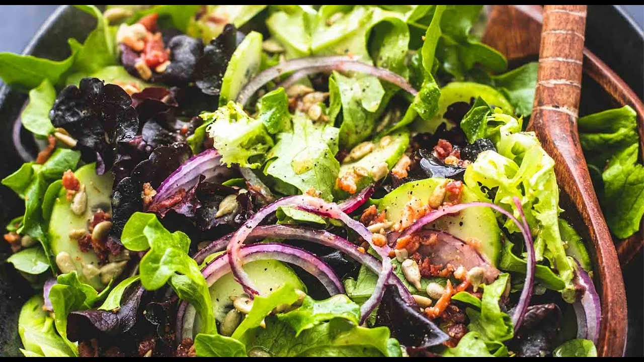 Best Simple Tossed Green Salad