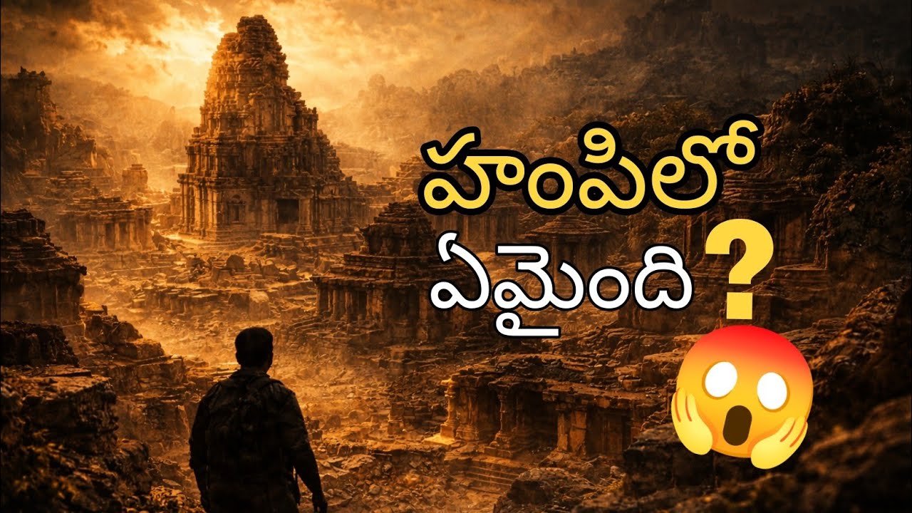 హంపిలో ఏమైంది? 😮 | మాయం అయిన భారతీయ నగరం