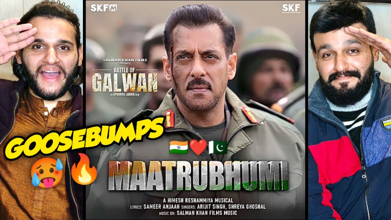 Maatrubhumi Song Reaction | Battle Of Galwan | Salman Khan | Himesh, Arijit, Shreya