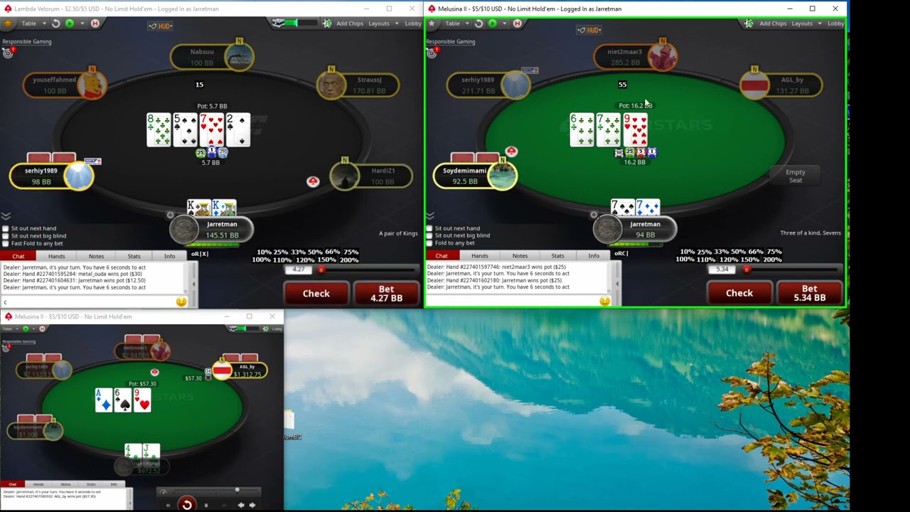 #49 500NL Zoom PokerStars Live Play & Explain w/ Commentary - Jarretman