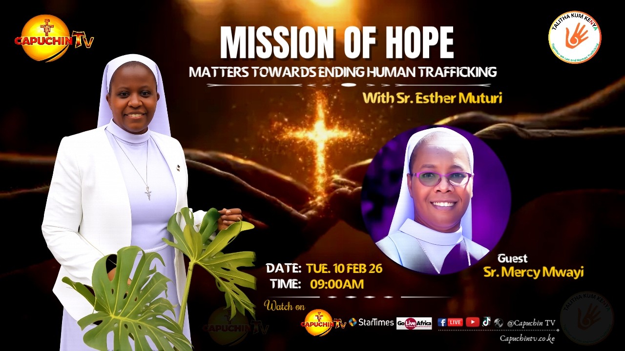 10-02-2026 | CAPUCHIN TV LIVE | MISSIONS OF HOPE | MATTERS TOWARDS ENDING HUMAN TRAFFICKING