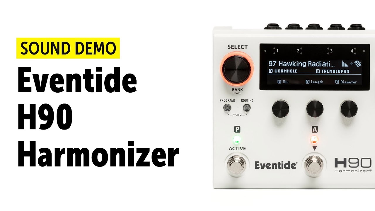 Eventide H90 Harmonizer - Sound Demo (no talking)