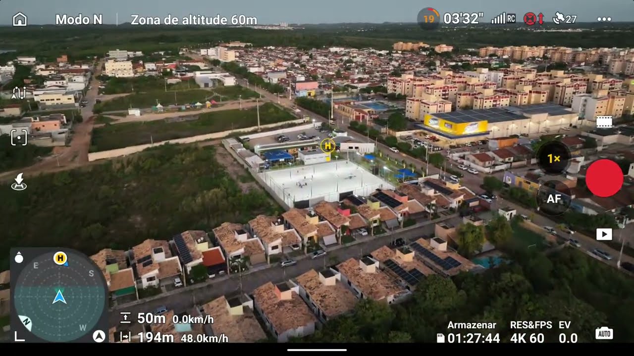 Parnamirim-RN - Parque das Nações - COOPHAB 27-06-2025 | Voo narrado