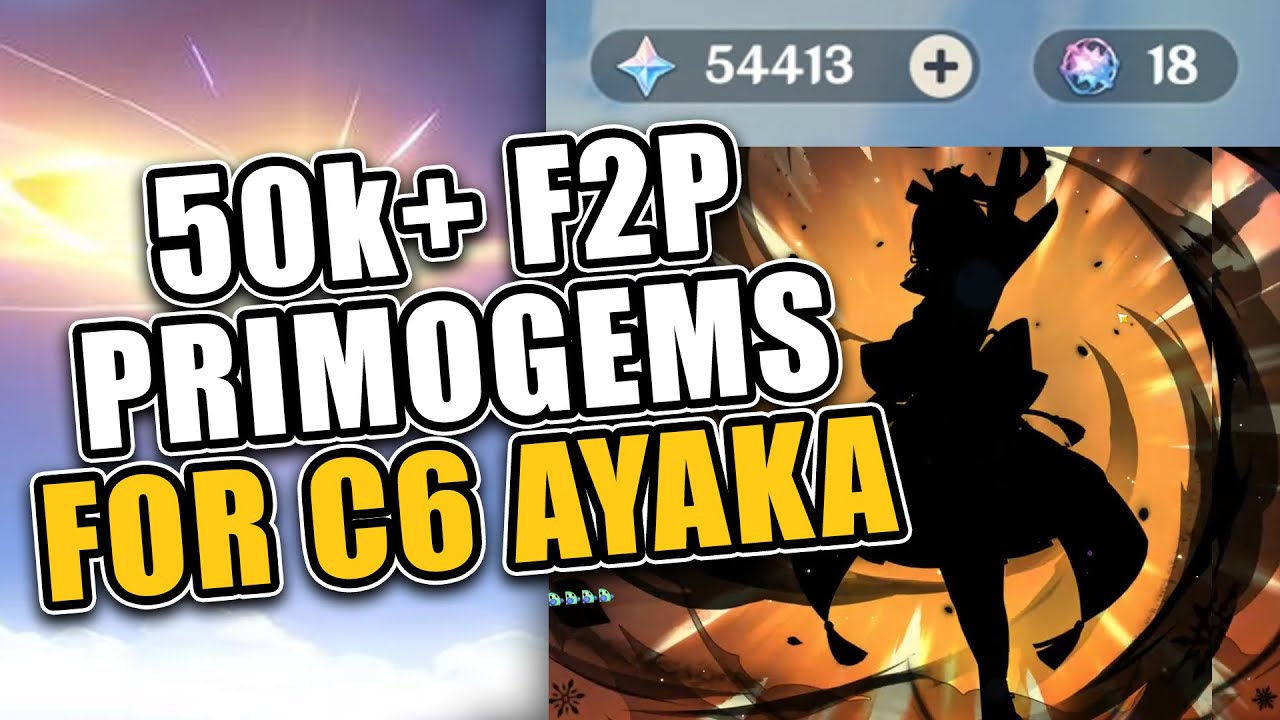 This F2P Player saved EVERYTHING for Ayaka and was BLESSED | Genshin Impact