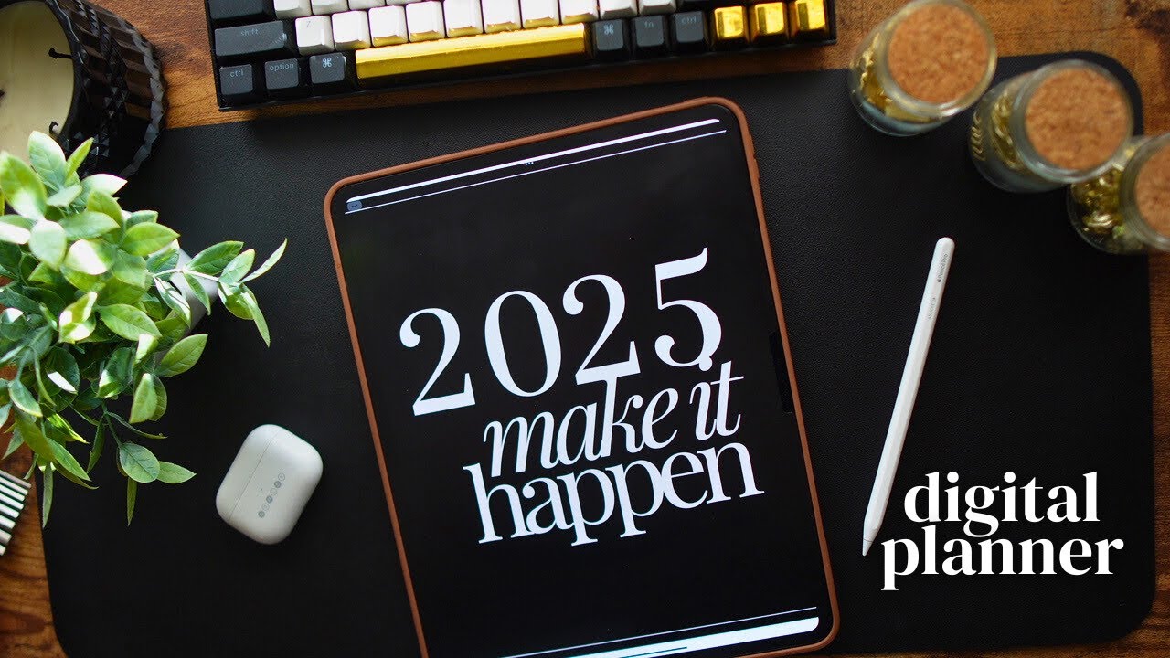 Plan Your Life on the iPad in 2025 ✍🏾 Transform Your Productivity | Digital Planner Tour