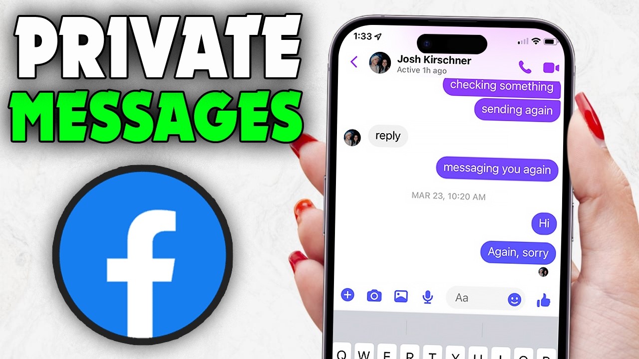 Как отправить личное сообщение в Facebook (2026)
