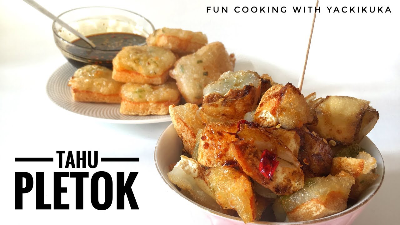 TAHU PLETOK * INDONESIAN Fried tofu with starch