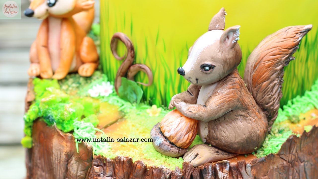 🎨 Pintura sobre FONDANT 😍|Reto21dias Día 3| Natalia Salazar