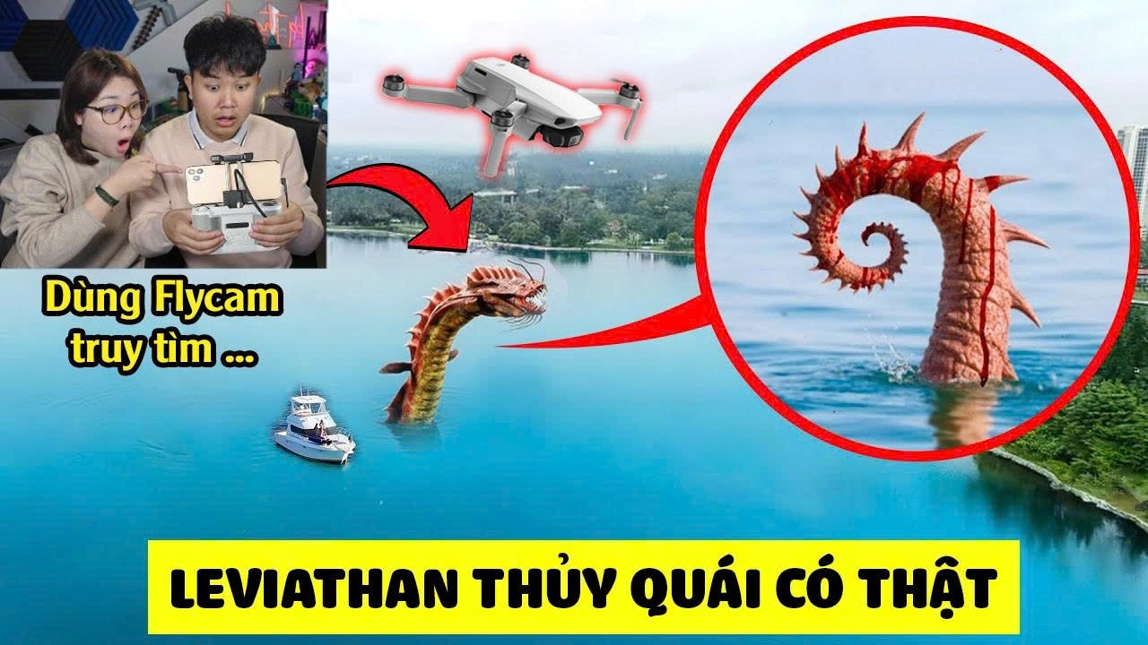 bqThanh Vlog Dùng Flycam Phát Hiện Thuỷ Quái LEVIATHAN Có Thật !?