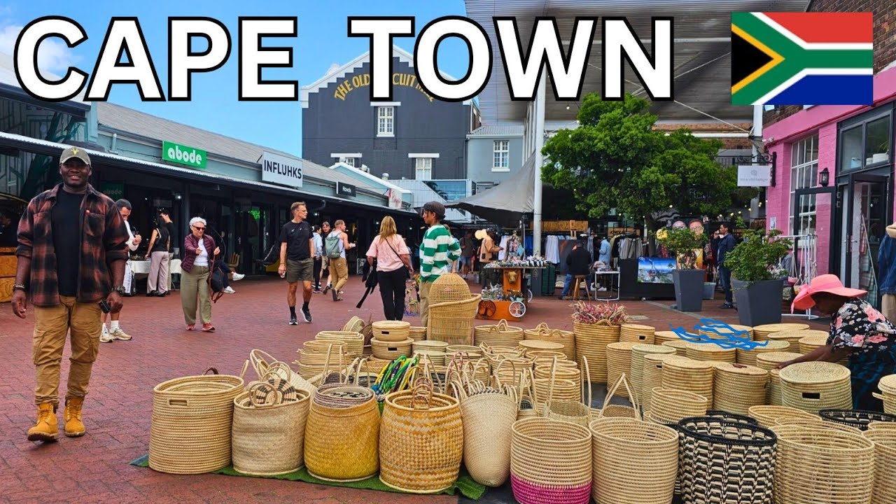 I Visited CAPE TOWN'S Best Local Market Totally Worth It! 🇿🇦