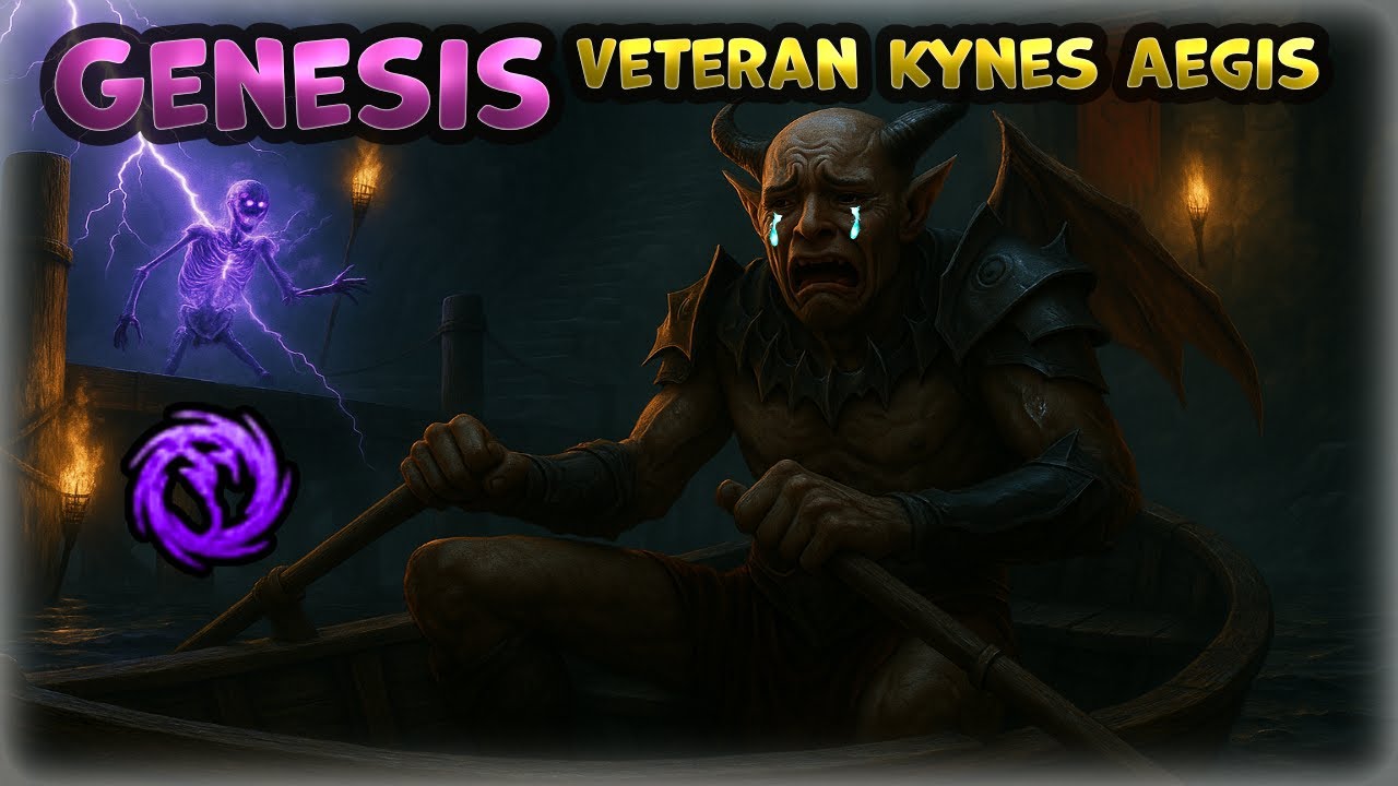 ESO - Veteran Kynes Aegis - Sorc (MK Last) - Genesis - U44