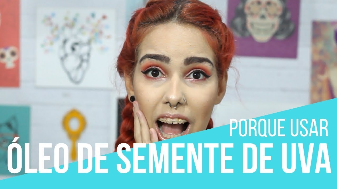 Cabelos MARAVILHOSOS com óleo de semente de uva!