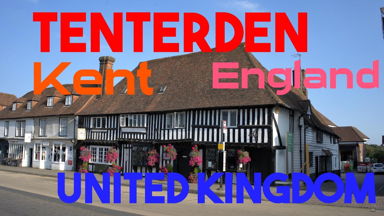 Wonderful Tenterden Town Walk. Kent. England | 4K