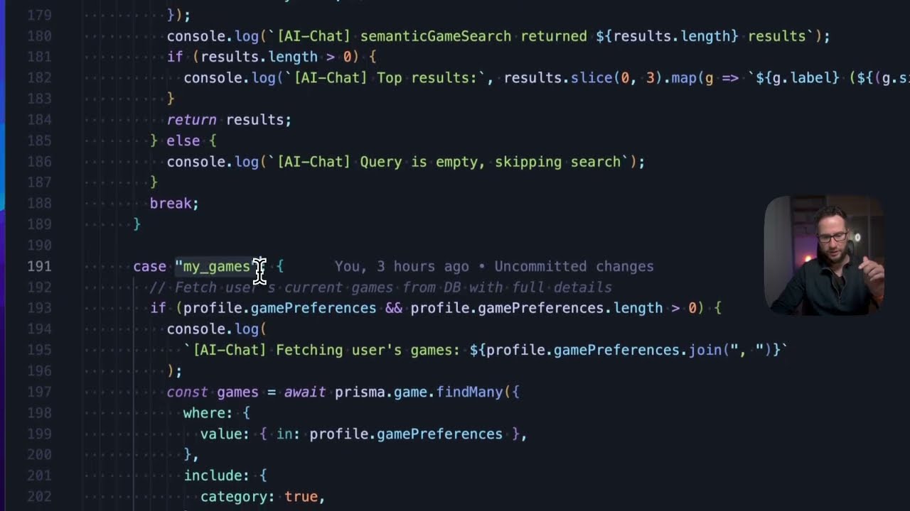 Simple AI Chatbot that suggests games to play (Next.js + PostgreSQL + OpenRouter)