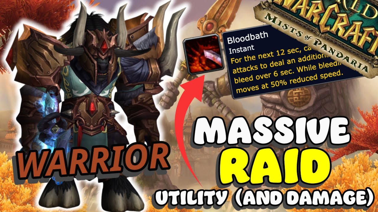 The Warrior talent changes in MoP Classic are solid