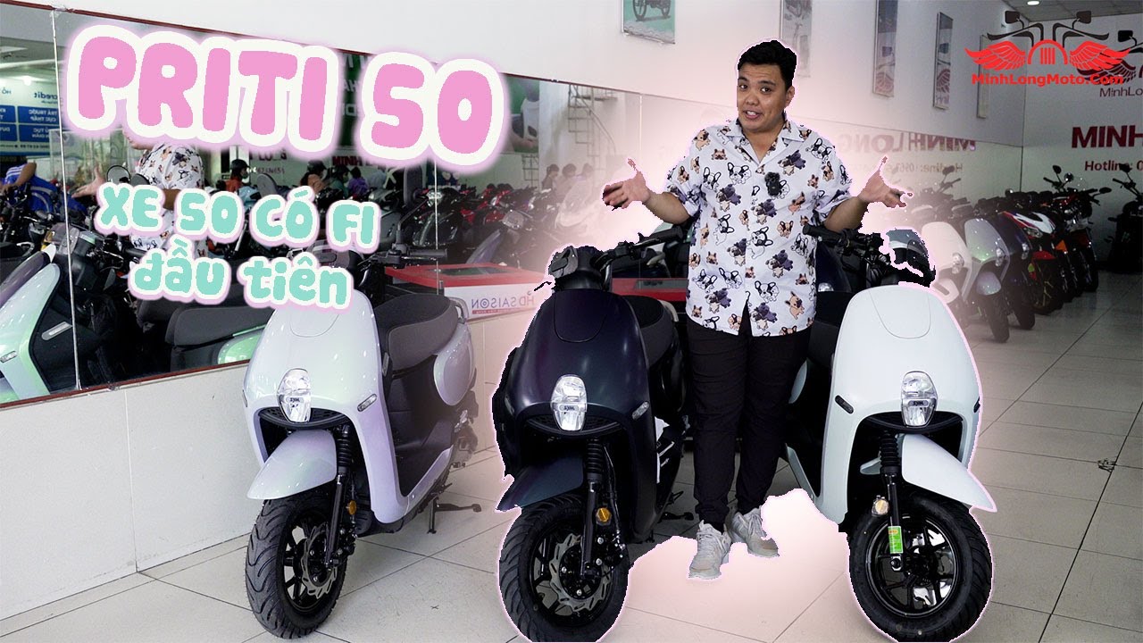 SYM Priti 50: Mẫu xe 50cc đầu tiên có phun xăng điện tử FI