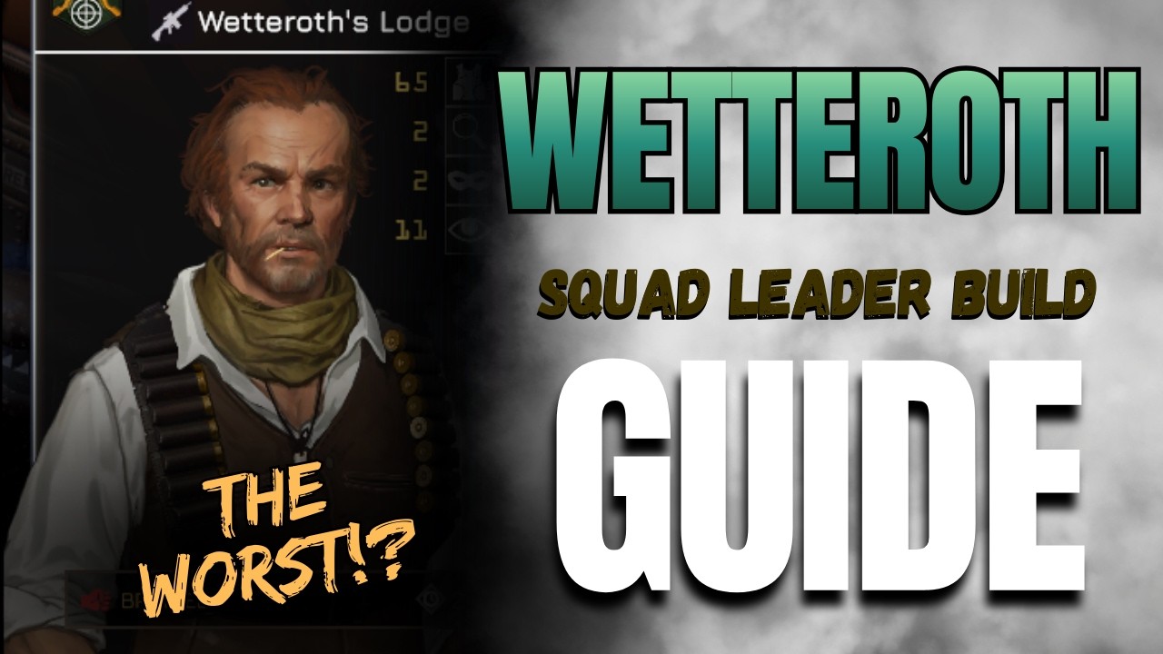 Big Lame Hunter Wetteroth!? | Squad Leader Build Guide | MENACE