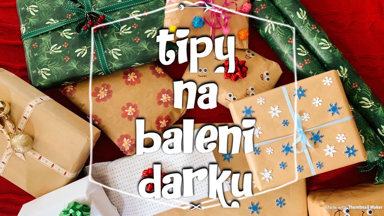 DIY + Tipy na Balení Vánočních Dárků