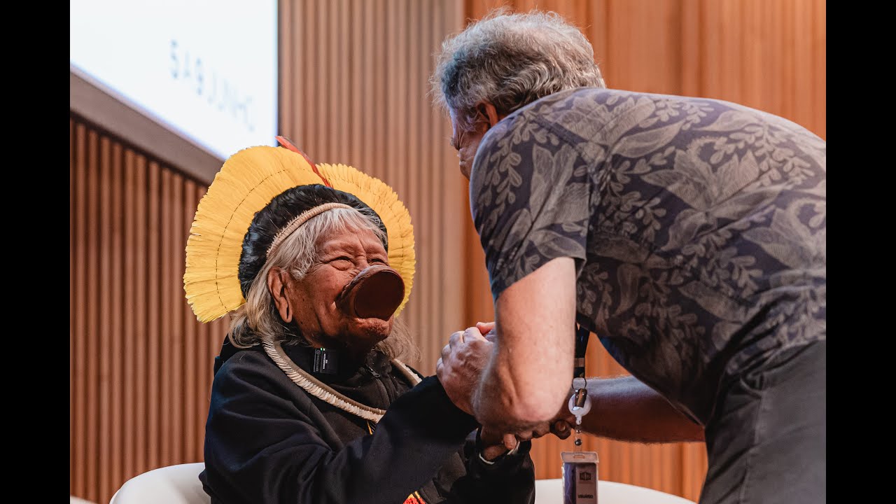 Entrevista Completa - Cacique Raoni no Museu do Amanhã