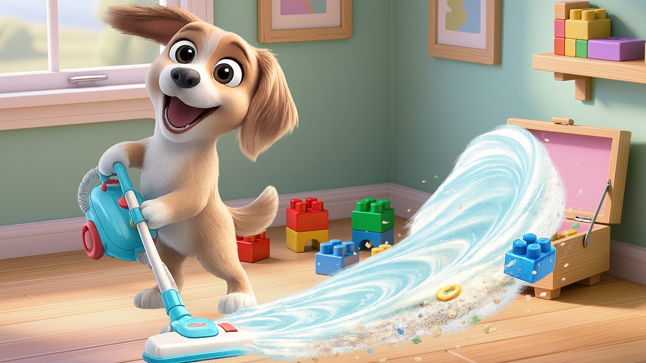 Nesia i codzienne obowiązki 🐶🎶 | Piosenki dla dzieci – Świat Dziecięcych Piosenek