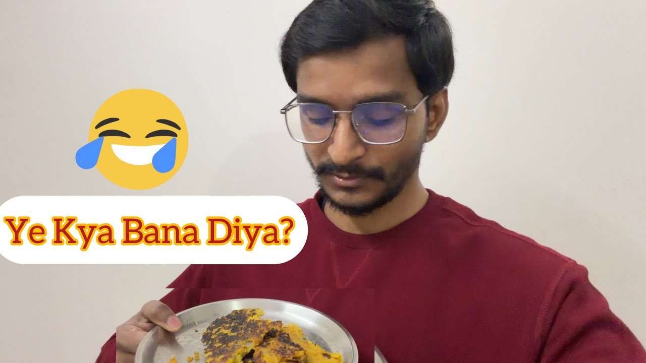 Tried First time to make vegan Chilla | Day 41