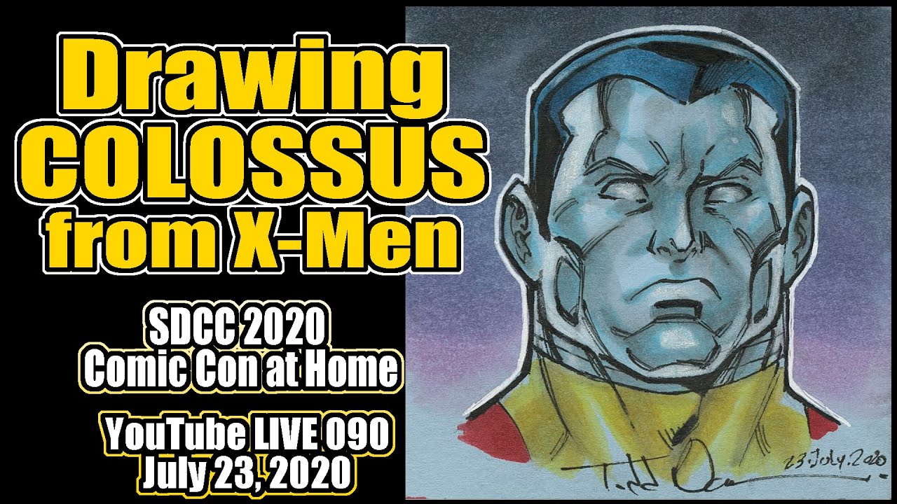 San Diego Comic Con At Home, DAY 1: Todd Nauck Art Livstream 090