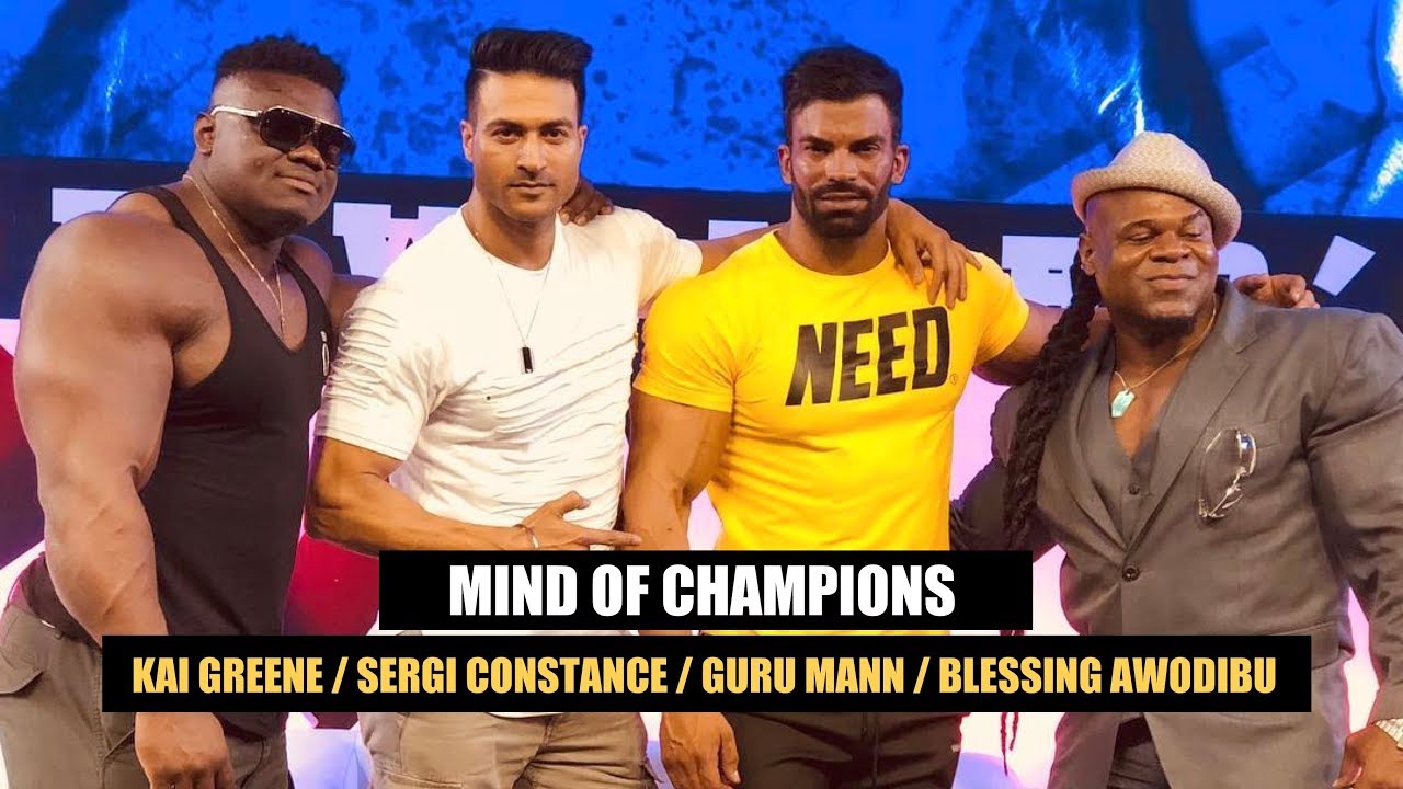 Mind of Champions Talk Show - Kai Greene / Sergi Constance / Guru Mann / Blessing Awodibu