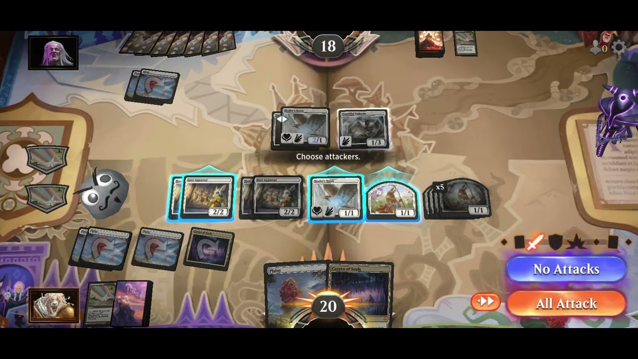 MTG ARENA ● Midweek Chromatic Start Standard ● Hare Apparent VS White fly - Game 1 - NECROSAMAEL
