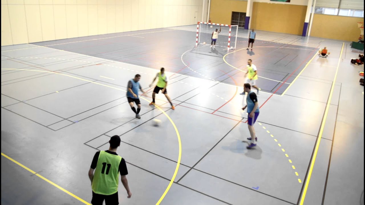 jeu avec pivots exercice de futsal