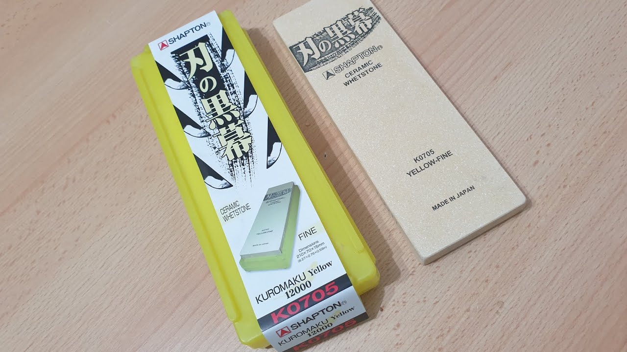 Shapton Pro Kuromaku #12000 - Prezentare si testare