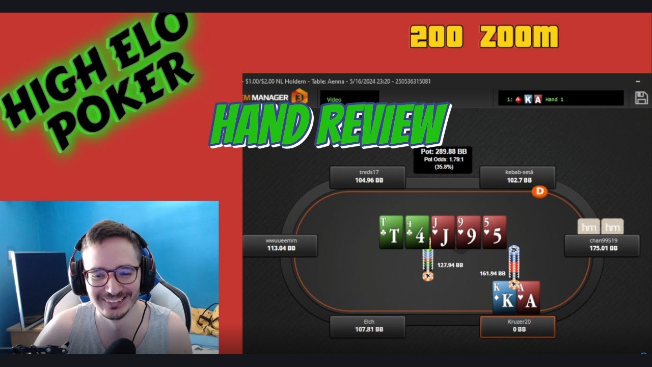 Pokerstars 200zoom hand review #3