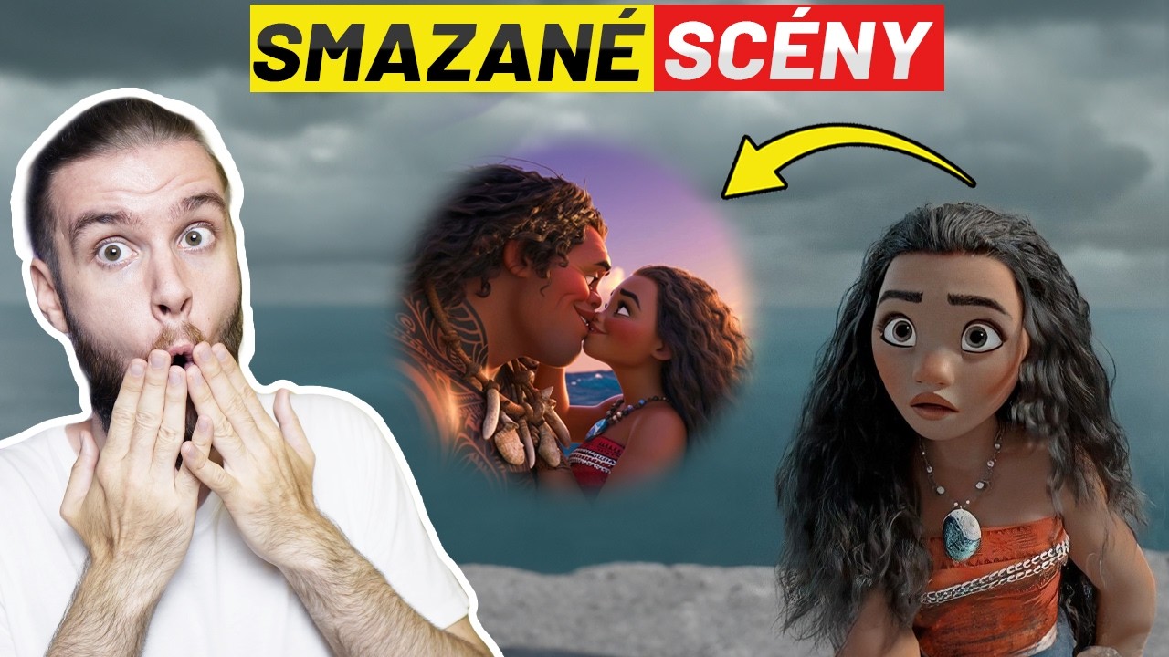 SMAZANÉ SCÉNY Které Mohly Všechno Změnit | V hlavě, Vaiana, Raya a drak