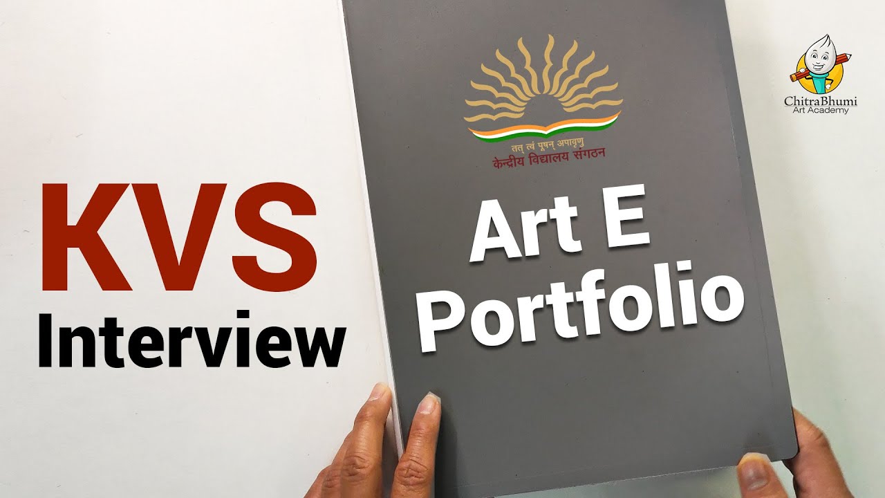 How To Make File for KVSAE Interview | Drawing Portfolio | Art Video