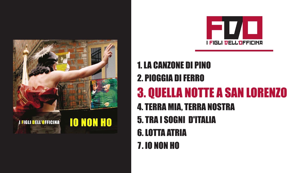 I Figli dell'Officina - QUELLA NOTTE A SAN LORENZO