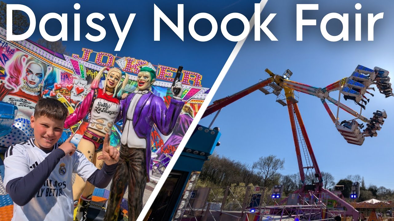 Мы танцевали JOKER BREAKDANCE на ярмарке развлечений DAISY NOOK 🃏