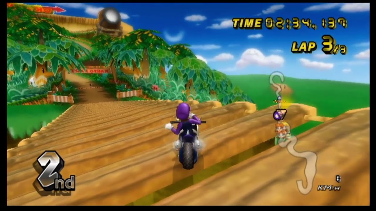 I Get Mario Karted and GCN DK Montained in Mario Kart Wii