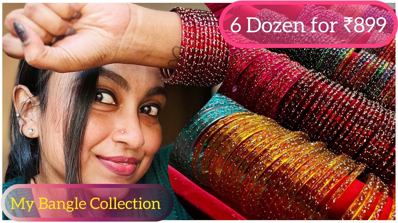 My Raindrop Bangle Collection *In Tamil*