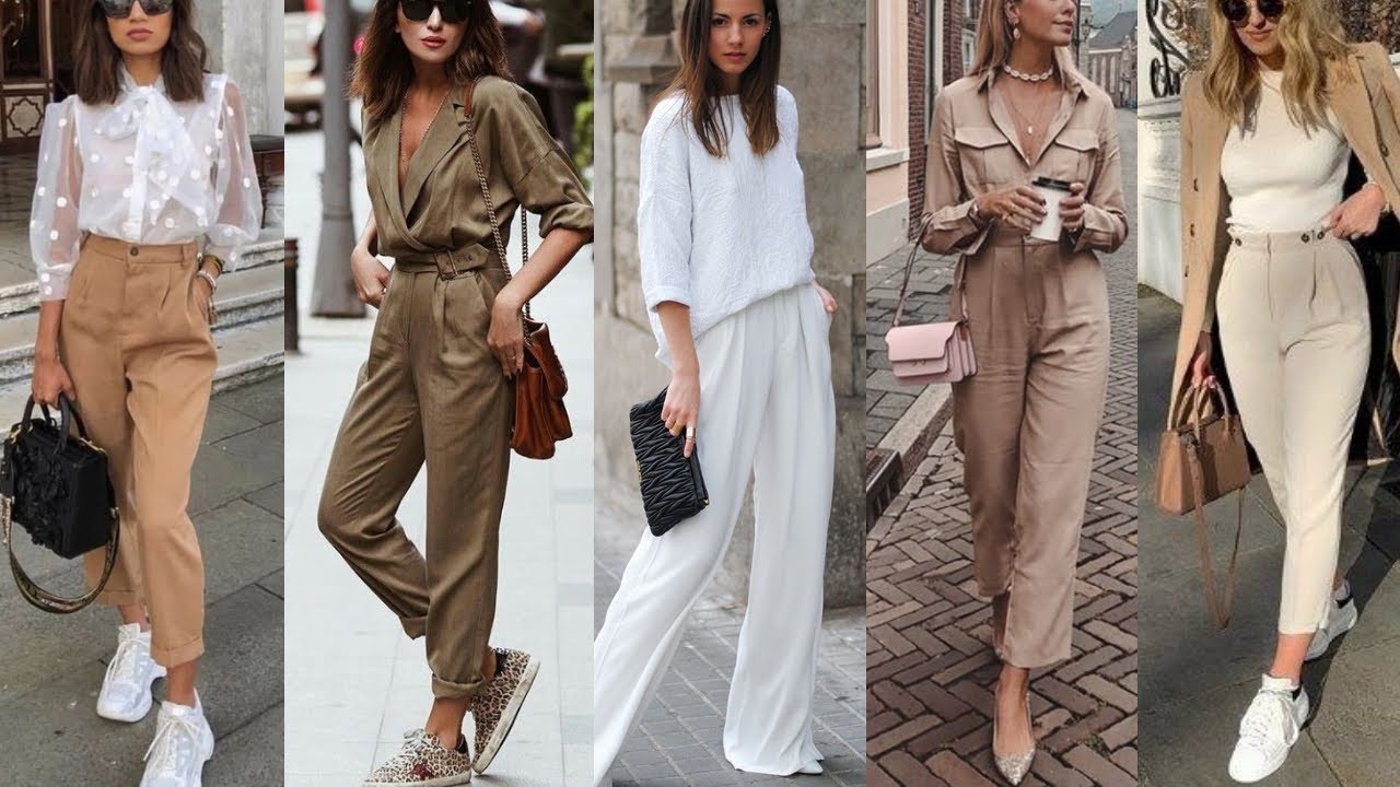 PANTALONES DE MODA 2021 / 1 nueva TENDENCIA en PANTALONES DE MODA para EL 2021 / PANTLON DE PINZAS