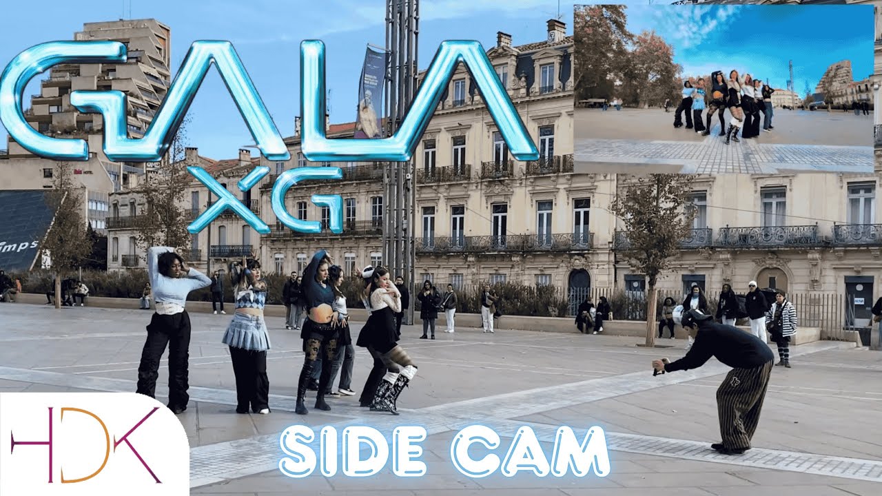 [IN PUBLIC SIDE CAM]  XG 'GALA' Dance cover by HDK from France
