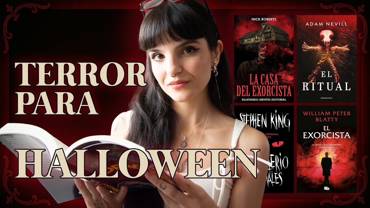 10 NOVELAS DE TERROR que tienes que leer este HALLOWEEN 📚🎃 | moonlight books