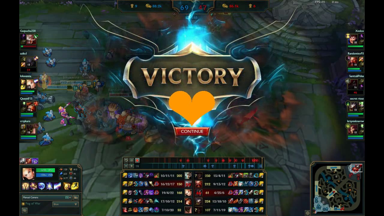 Lol  [ Lux ]some moments of a gameplay