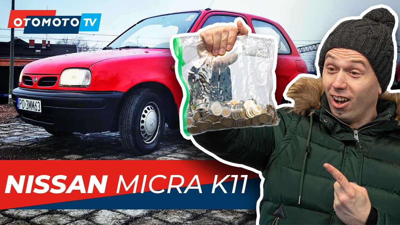 NISSAN MICRA K11 - w Alpy autem za 1500zł | Test OTOMOTO TV