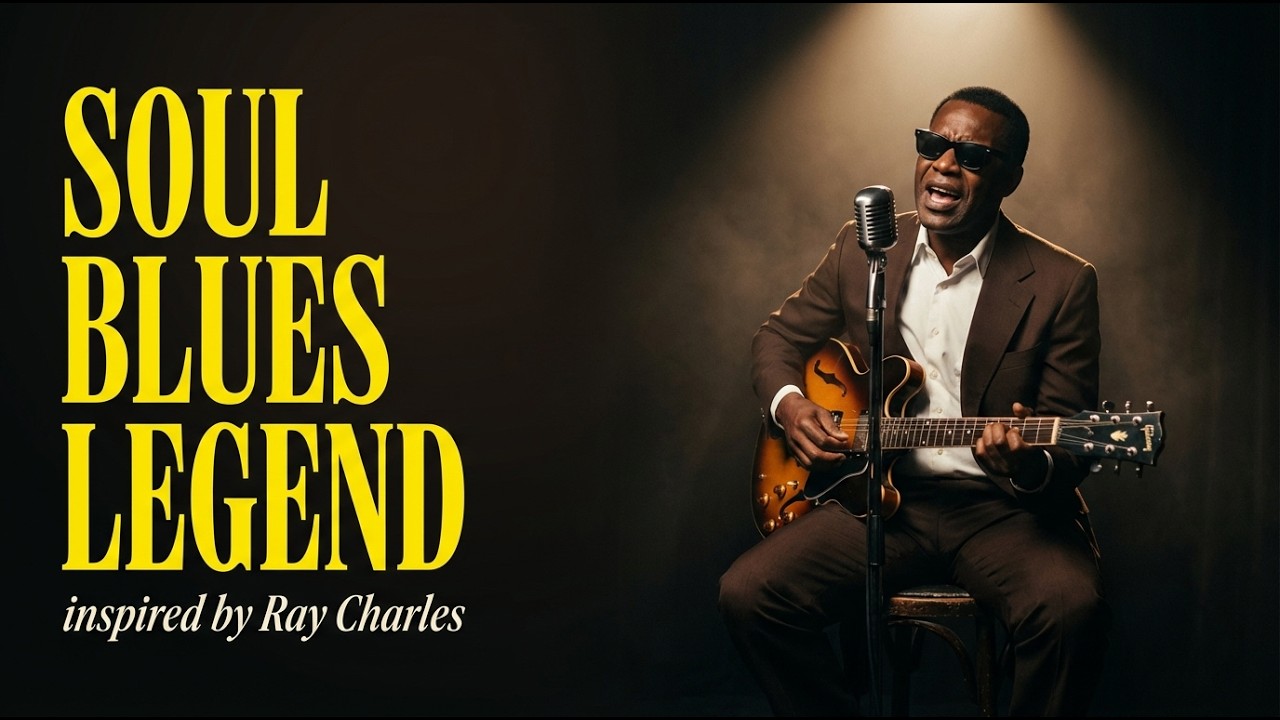 Soul Blues Legend | Songs Inspired by Ray Charles, Otis Redding & Marvin Gaye | Smooth & Timeless