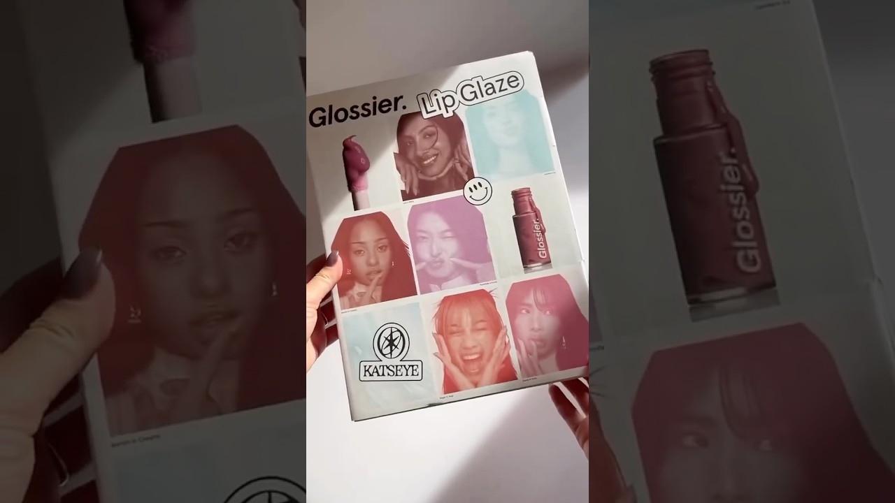 Lip Glaze: KATSEYE kit 🐾💄 | Glossier