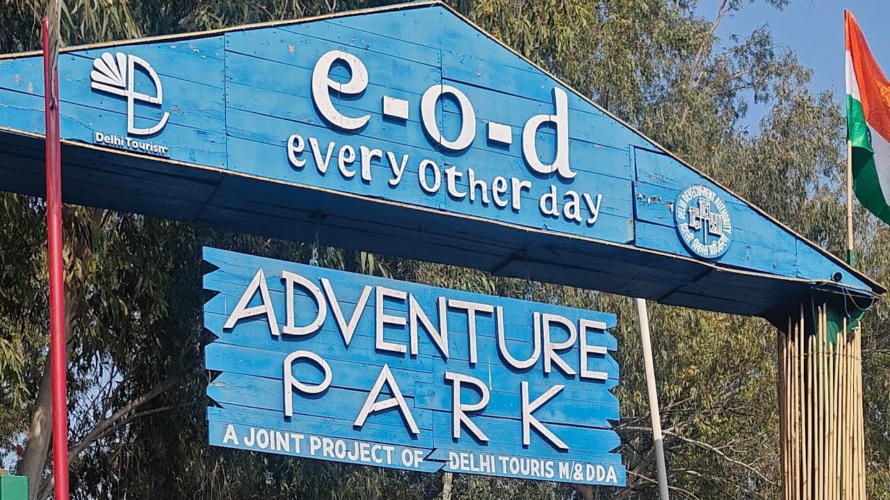 A trip to Every Other day Adventure Park (A joint Project of Delhi Tourism & DDA)