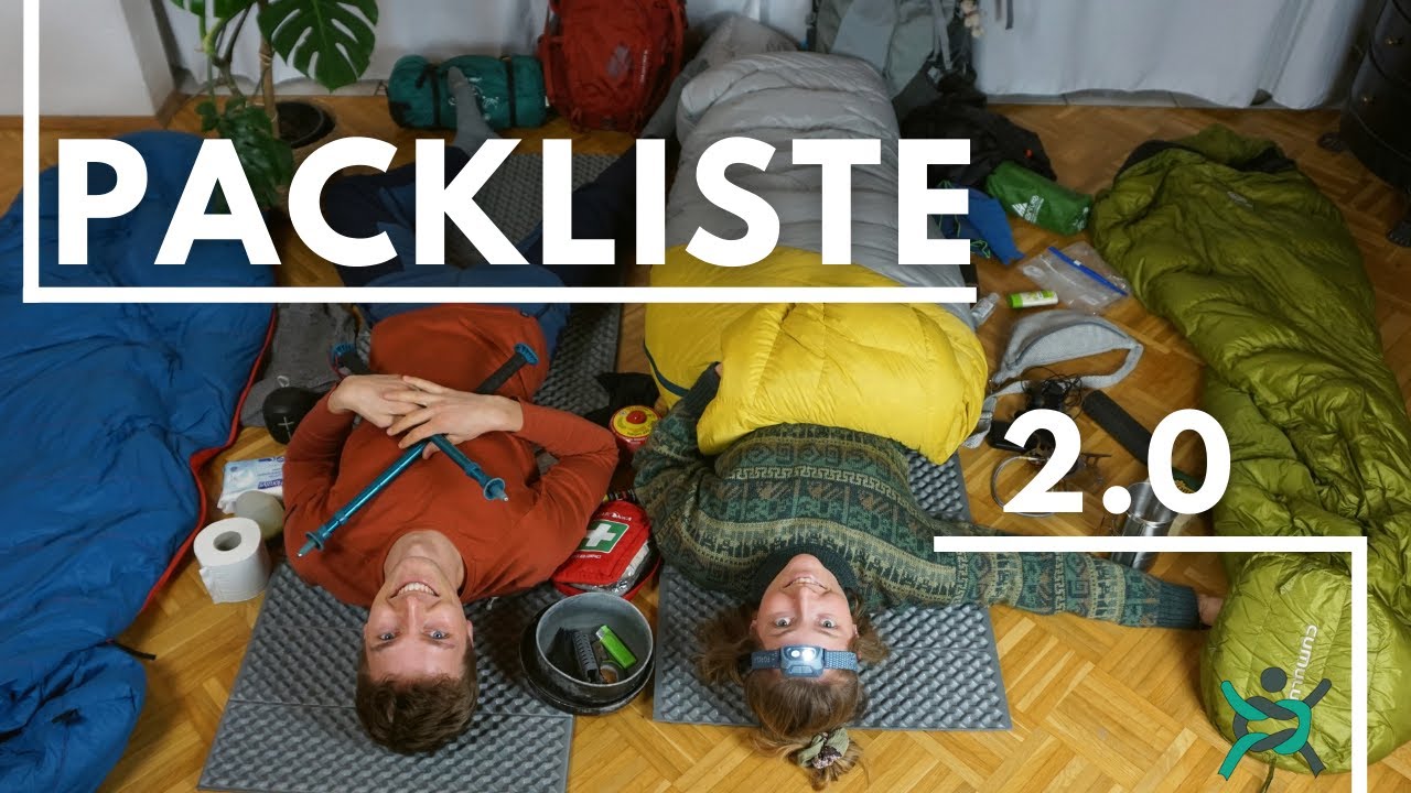 Packliste 2.0 für Mehrtageswanderungen. (Rheinsteig)