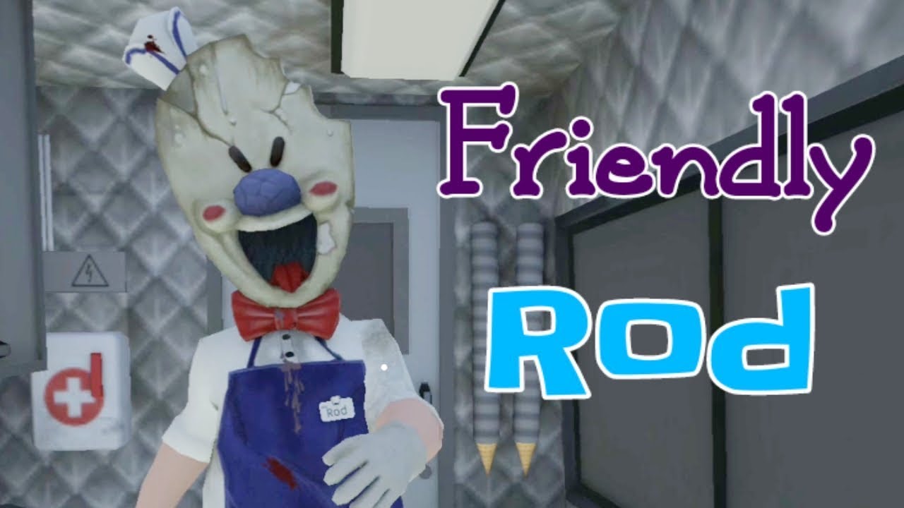 Ice Scream With Friendly Rod