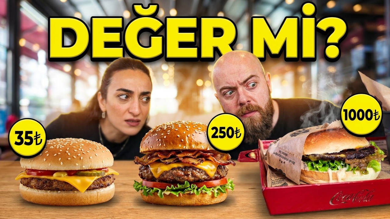 SADECE 35₺'ye Burger Olur Mu? Şehirdeki T&uuml;m Burgerler!