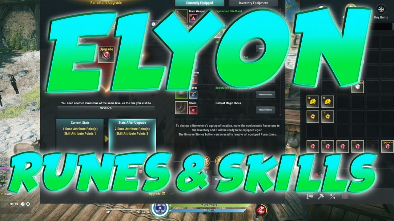 Elyon Mmorpg | Beginners guide to Runes and Skill Attributes