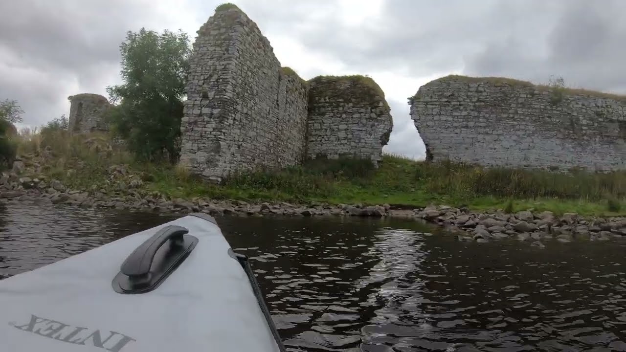 Kayaking to Lochindorb Castle in the Scottish Highlands - 13th Century Castle Ruins